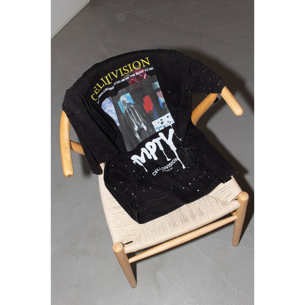 Vintage Style Damage T-shirt / Red