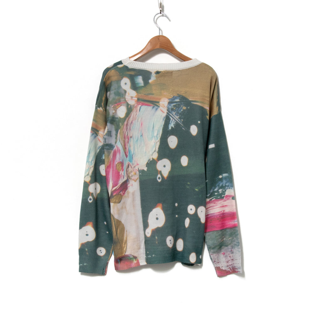 Graphic Knit Pullover