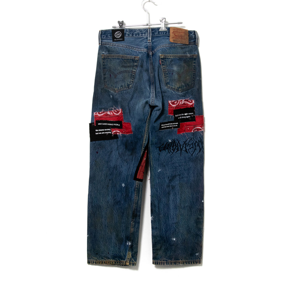 Remade Denim Pants No.13