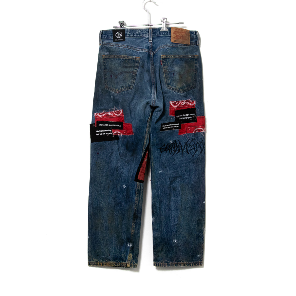 Remade Denim Pants No.13