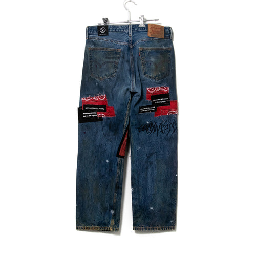Remade Denim Pants No.13