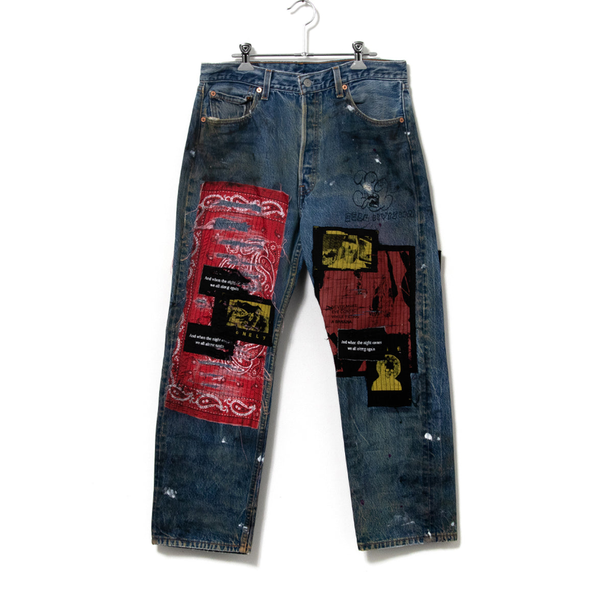 Remade Denim Pants No.13