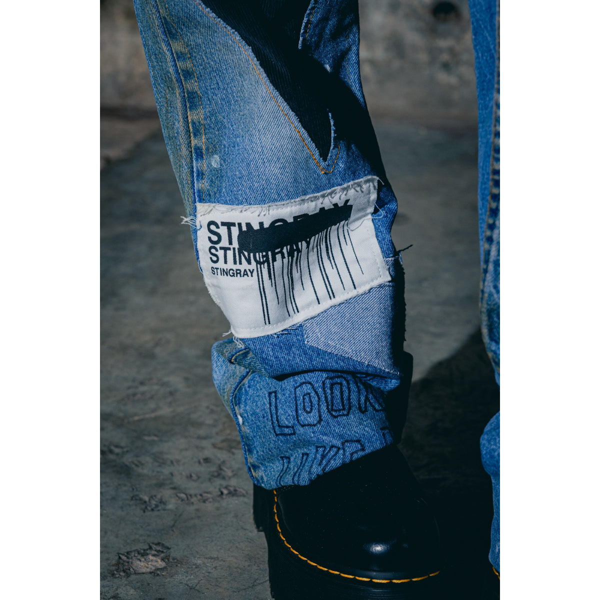 Remade Denim Pants No.31