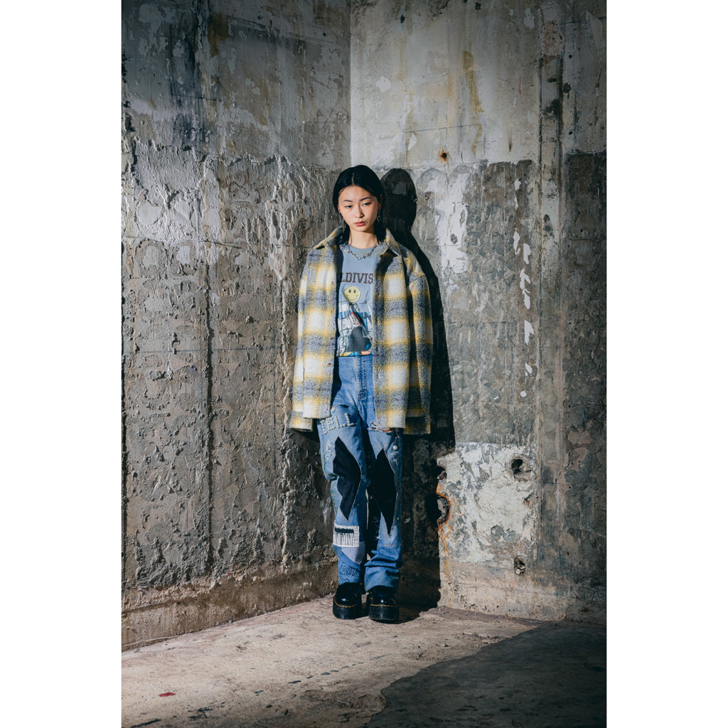 Remade Denim Pants No.31