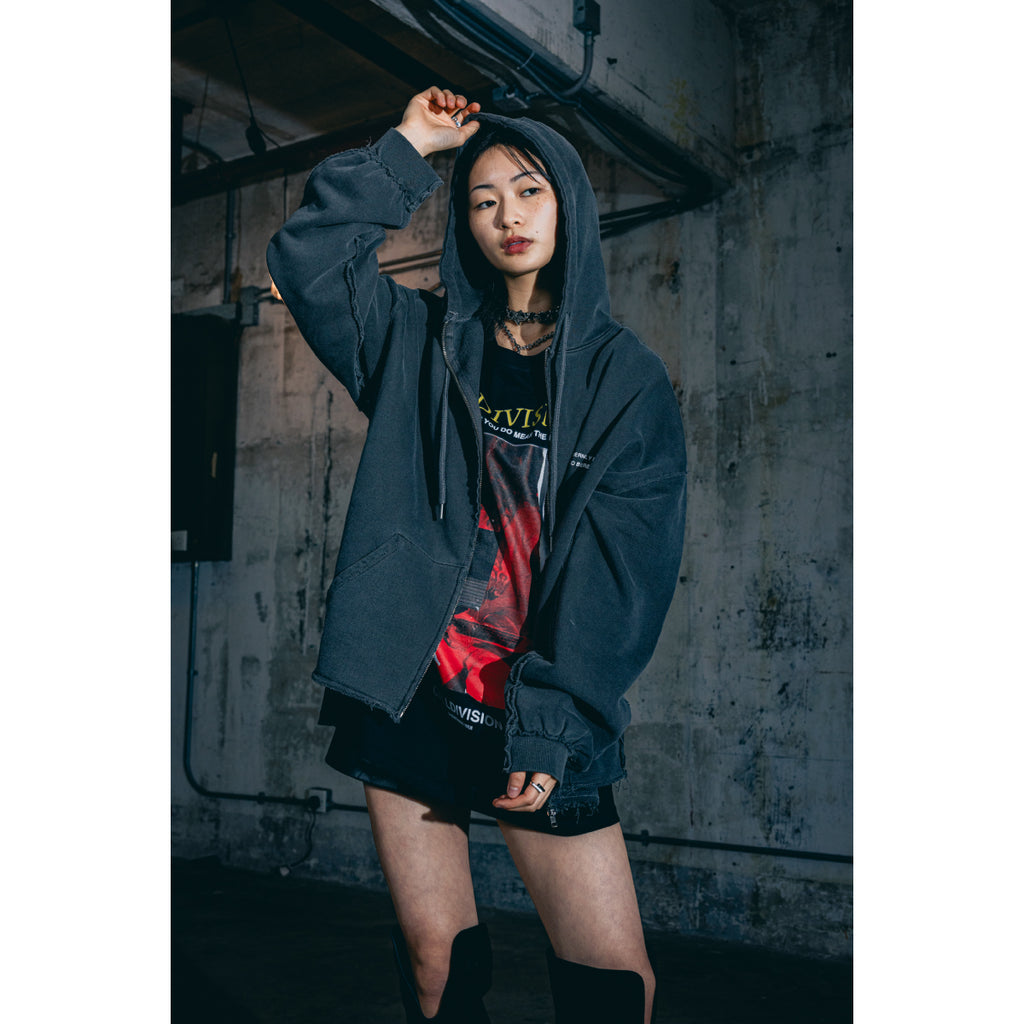 Zip Hoodie / Beige