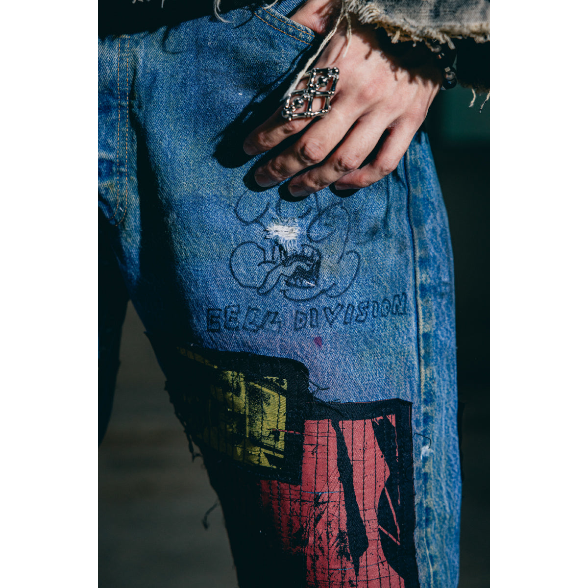 Remade Denim Pants No.13