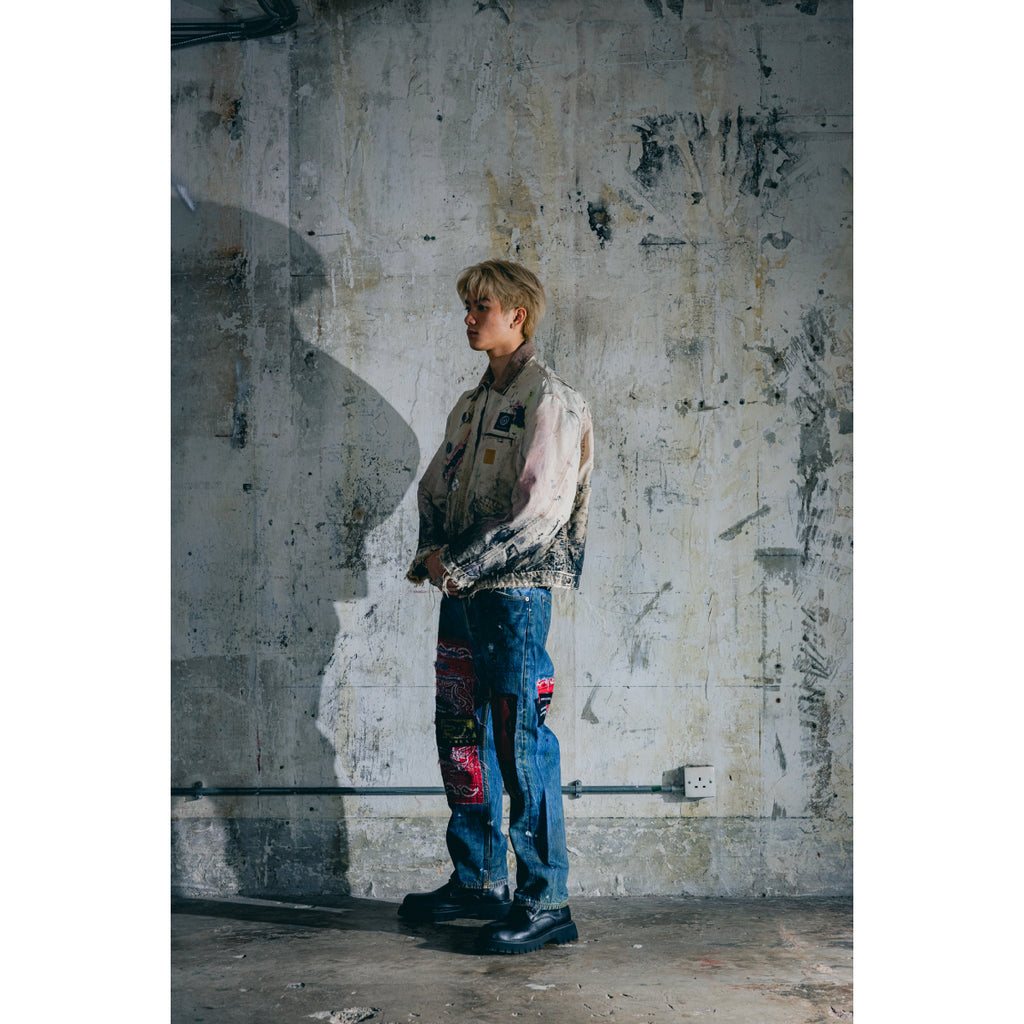 Remade Denim Pants No.13
