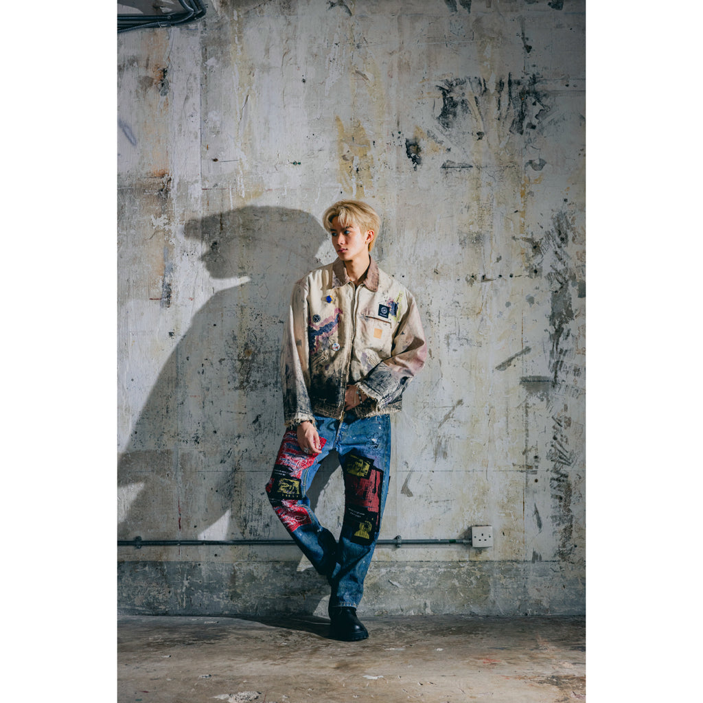 Remade Denim Pants No.13