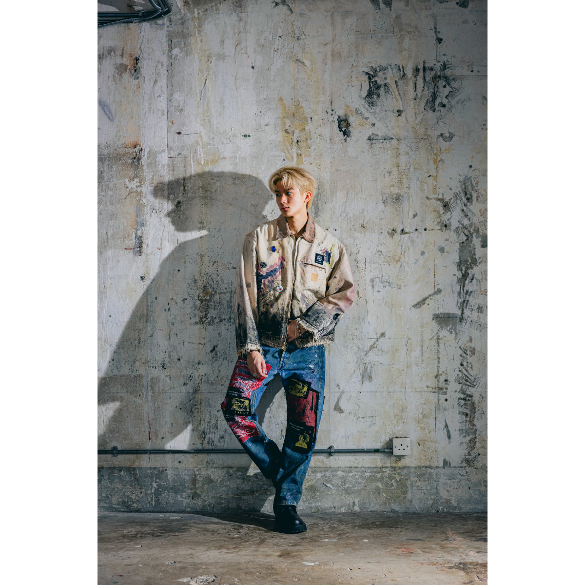 Remade Denim Pants No.13