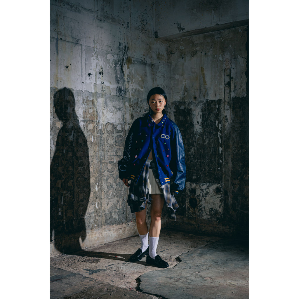 Damaged Check Shirts / Yellow