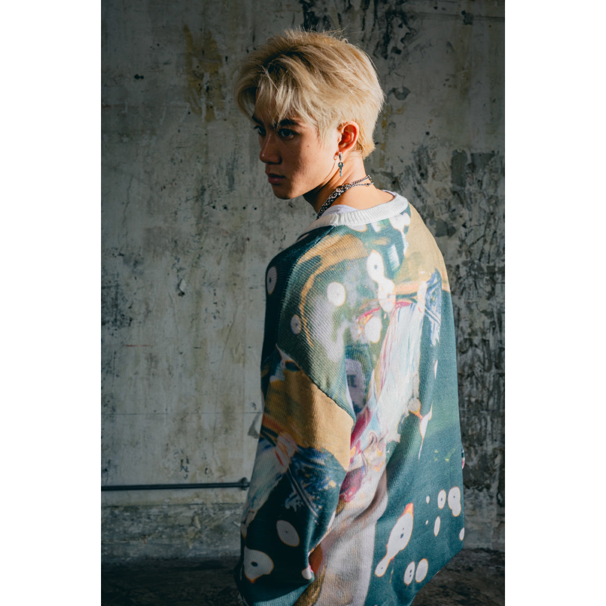 Graphic Knit Pullover